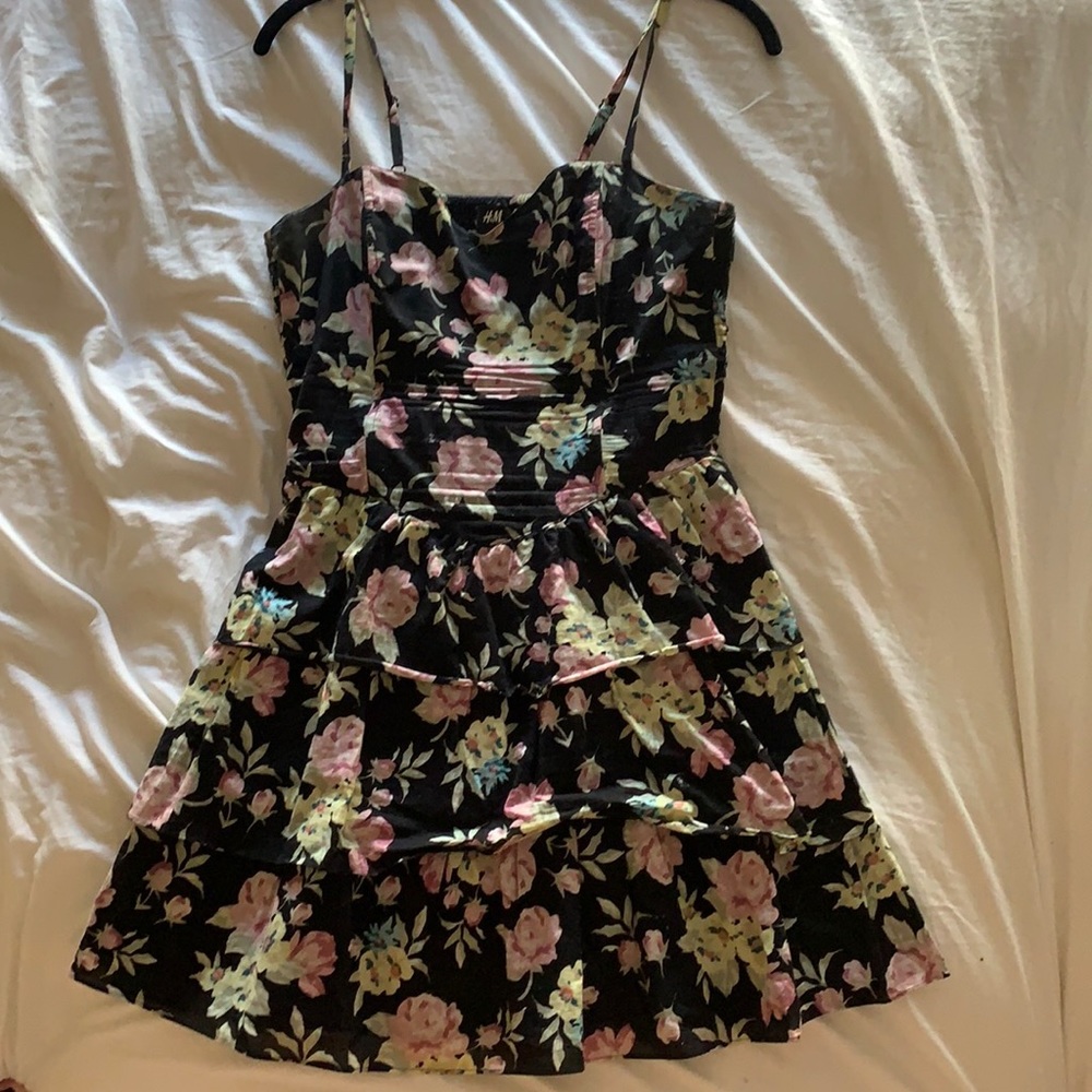 Floral H&M dress size 10